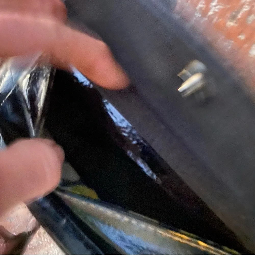 Franco Sarto Patent Leather Wristlet - Picture 4 of 4